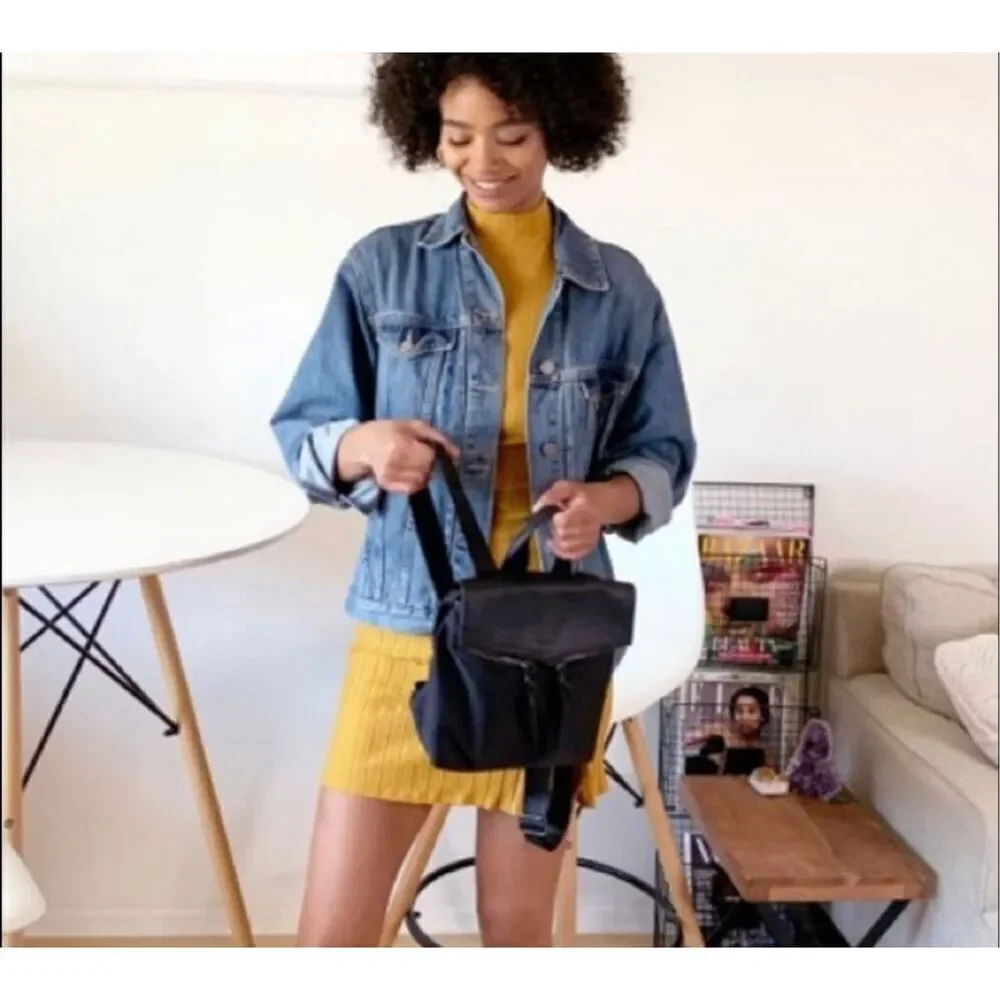 Botkier New York black backpack bag